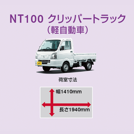 NT100 クリッパートラック（軽自動車）
