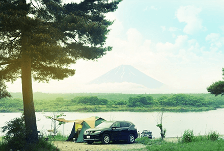 富士山・富士五湖でキャンプ